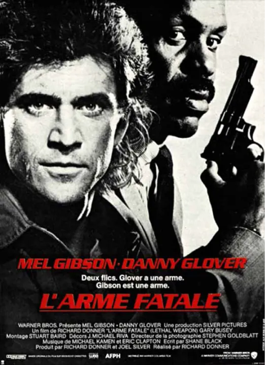 Publicity image from the movie Lethal Weapon>